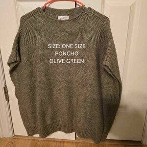 Womens  Poncho
